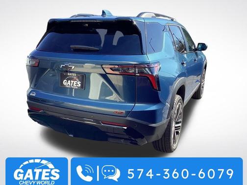 Lakeshore Blue Metallic 2026 Chevrolet Equinox AWD RS