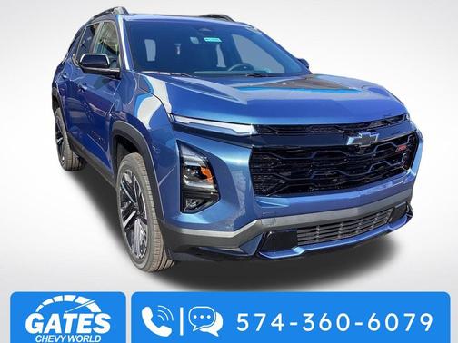 Lakeshore Blue Metallic 2026 Chevrolet Equinox AWD RS SUV