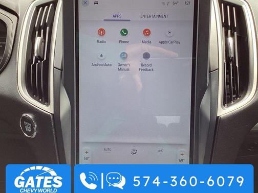 Silver Metallic 2023 Ford Edge SEL