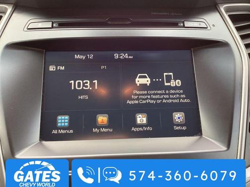 Becketts Black 2017 Hyundai SANTA FE Limited