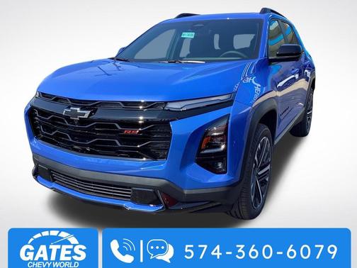 Reef Blue Metallic 2026 Chevrolet Equinox AWD RS