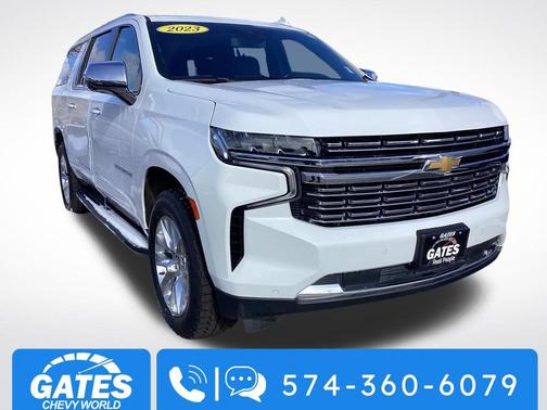Summit White 2023 Chevrolet Suburban Premier SUV