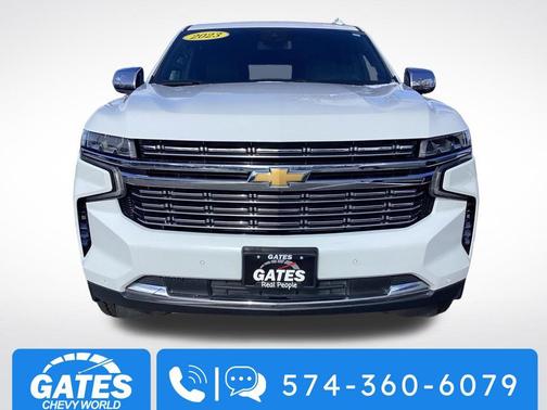 Summit White 2023 Chevrolet Suburban Premier