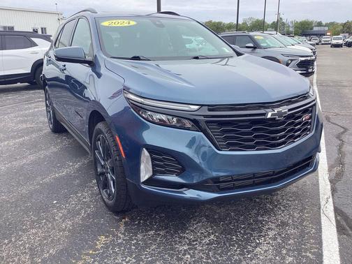 Lakeshore Blue Metallic 2024 Chevrolet Equinox AWD RS