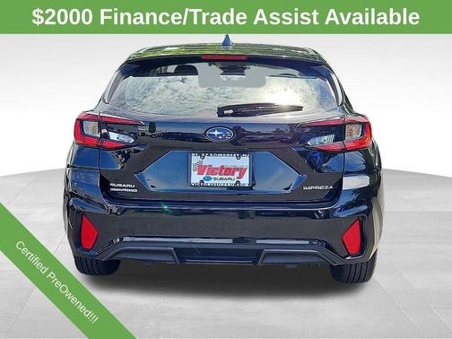 Crystal Black Silica 2024 Subaru Impreza Base