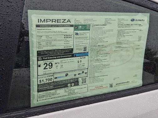 2026 Subaru Impreza Sport