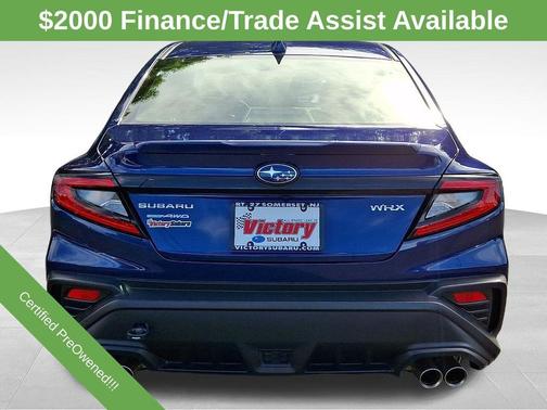 Sapphire Blue 2023 Subaru WRX Premium
