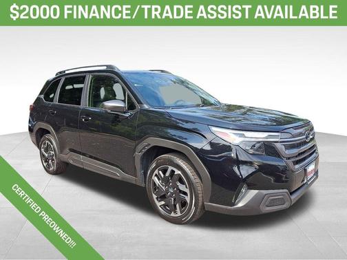 Crystal Black Silica 2025 Subaru Forester Limited