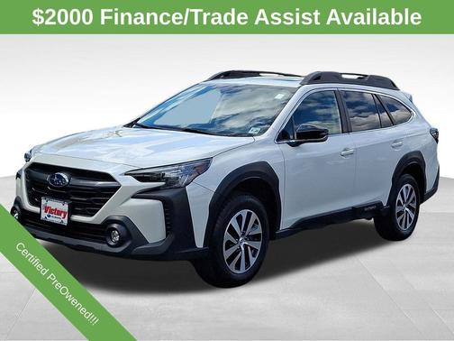 Crystal White Pearl 2024 Subaru Outback Premium