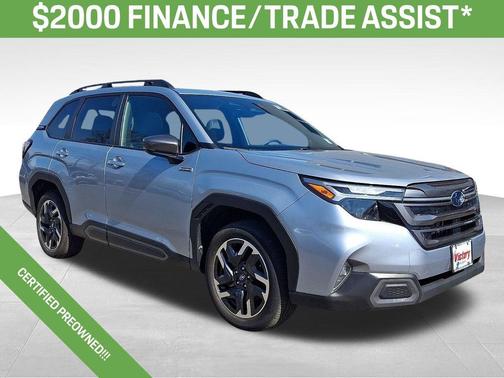 Ice Silver Metallic 2025 Subaru Forester Hybrid Limited