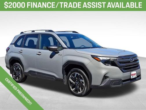 Riverrock Green 2025 Subaru Forester Hybrid
