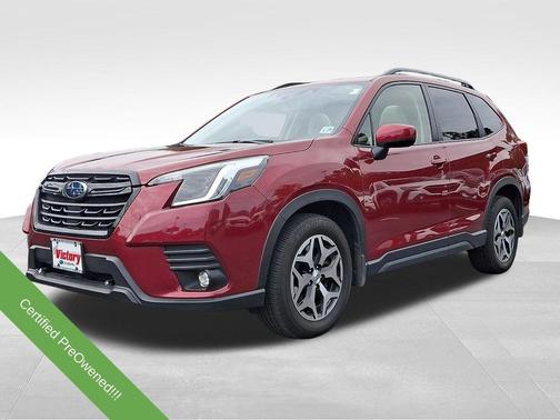 Crimson Red Pearl 2024 Subaru Forester Premium