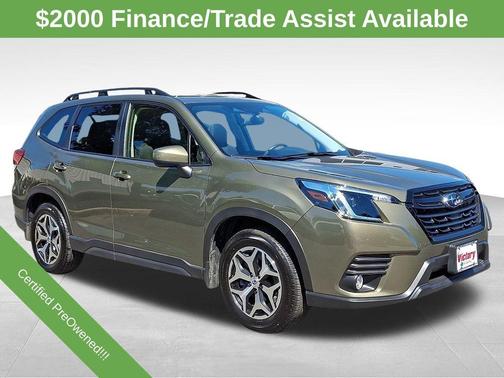 Autumn Green Metallic 2023 Subaru Forester Premium
