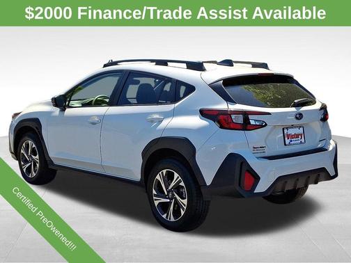 Crystal White Pearl 2024 Subaru Crosstrek Premium