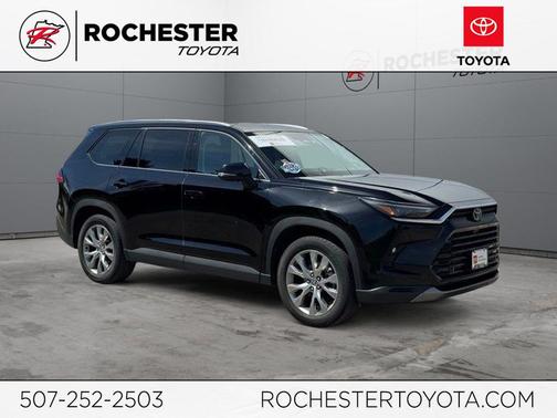 Midnight Black Metallic 2024 Toyota Grand Highlander Limited