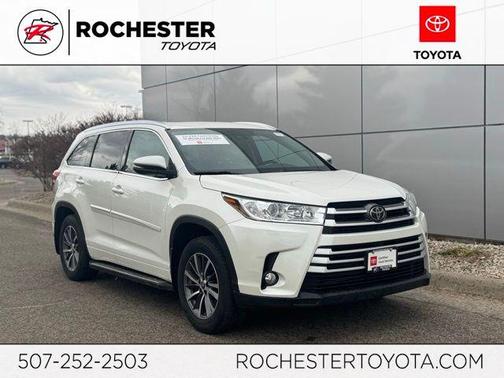 Blizzard Pearl 2018 Toyota Highlander XLE