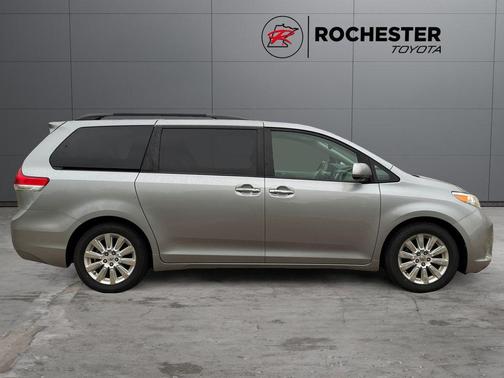 Silver Sky Metallic 2012 Toyota Sienna Limited