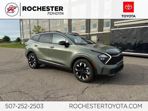 Jungle Green 2023 Kia Sportage X-Line