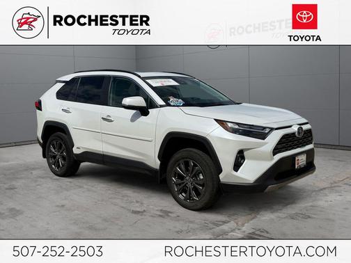 Wind Chill Pearl 2024 Toyota RAV4 Hybrid Limited