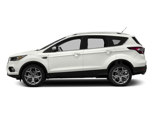 White Platinum Metallic Tri-Coat 2018 Ford Escape Titanium