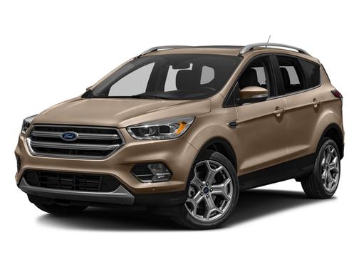White Platinum Metallic Tri-Coat 2018 Ford Escape Titanium