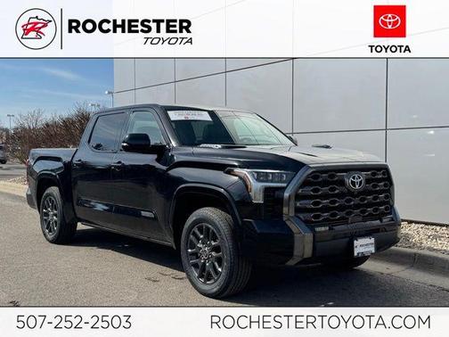 Midnight Black Metallic 2023 Toyota Tundra Hybrid Platinum