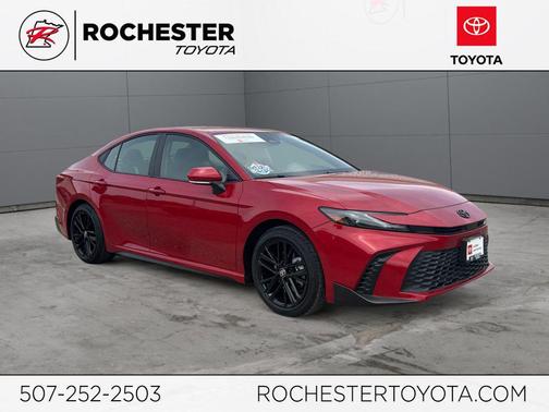 Supersonic Red 2026 Toyota Camry SE