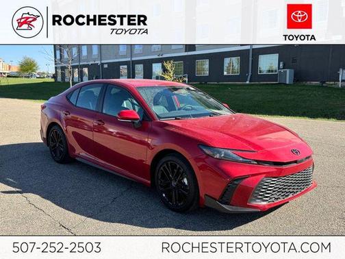 Supersonic Red 2026 Toyota Camry SE