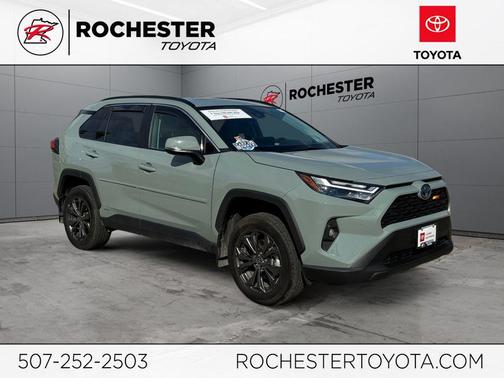 Lunar Rock 2023 Toyota RAV4 Hybrid XLE Premium