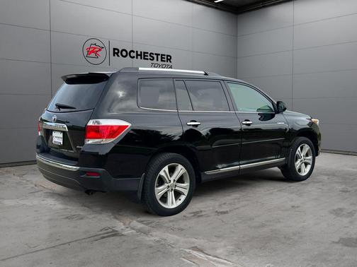 Black 2012 Toyota Highlander Limited