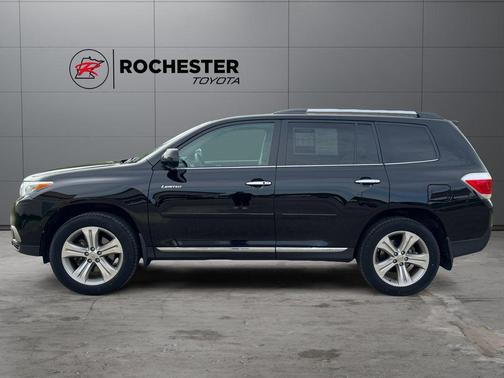 Black 2012 Toyota Highlander Limited