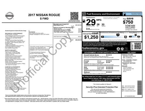 2017 Nissan Rogue Sport S