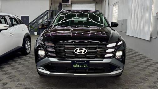 Ash Black 2025 Hyundai TUCSON Hybrid Blue