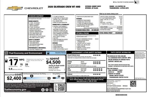 2020 Chevrolet Silverado 1500 WT