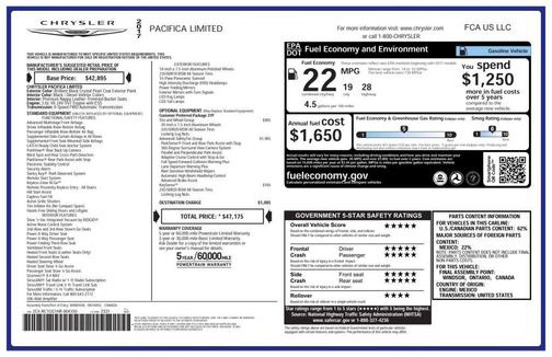 2017 Chrysler Pacifica Limited