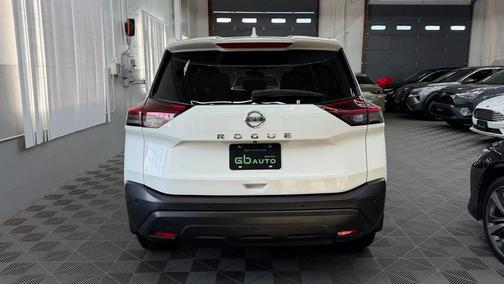 Glacier White 2021 Nissan Rogue S