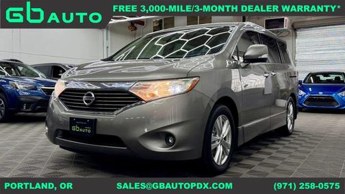 Brilliant Silver 2013 Nissan Quest SL