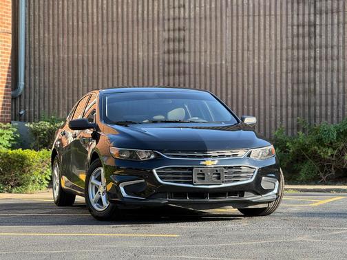 Black 2017 Chevrolet Malibu