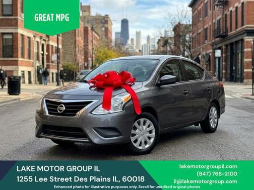 Gun Metallic 2017 Nissan Versa S