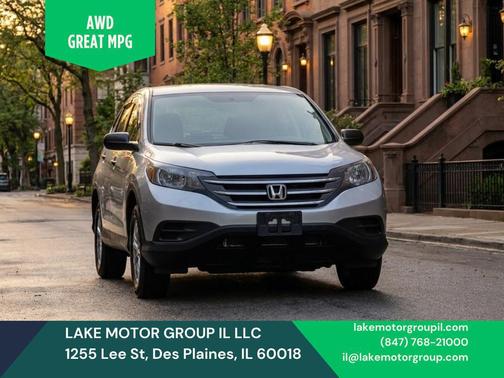 Alabaster Silver Metallic 2014 Honda CR-V LX
