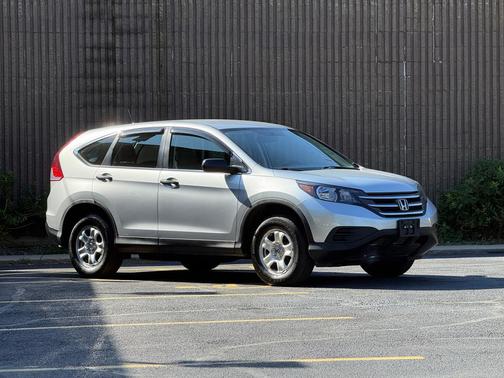 Alabaster Silver Metallic 2014 Honda CR-V LX