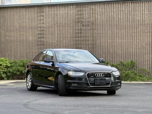Black 2015 Audi A4 2.0T Premium
