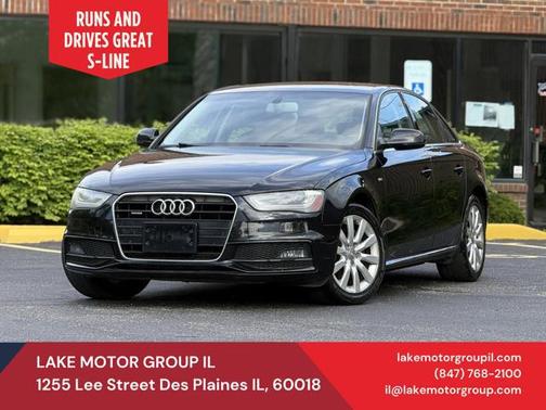 Black 2015 Audi A4 2.0T Premium