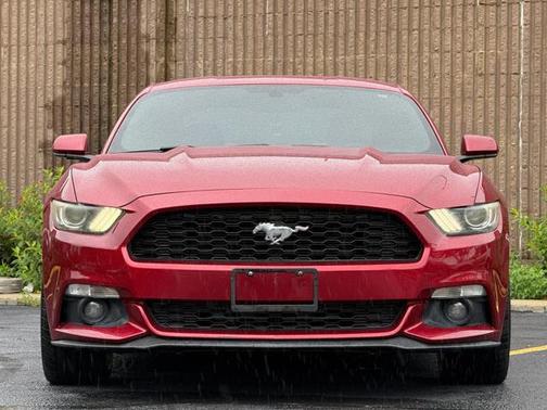 Red 2015 Ford Mustang EcoBoost Premium
