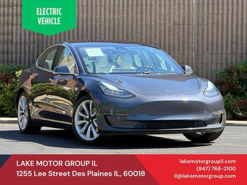 Gray 2018 Tesla Model 3 Mid Range