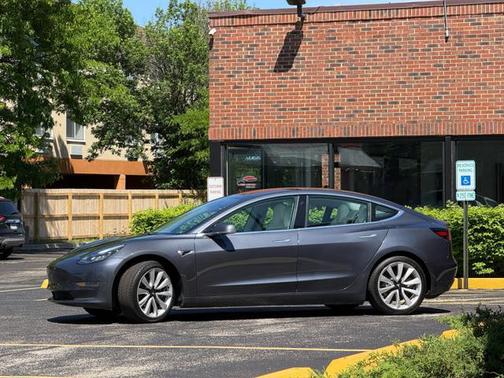 Gray 2018 Tesla Model 3 Mid Range