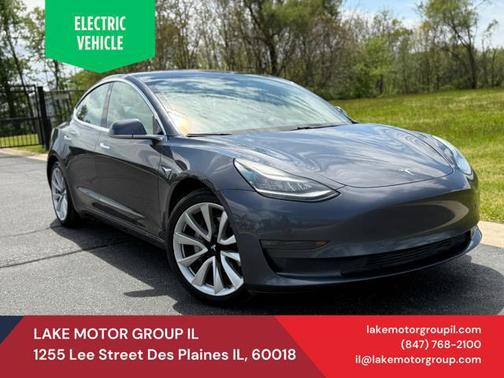 Gray 2018 Tesla Model 3 Mid Range