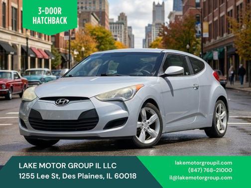 Ironman Silver Metallic 2015 Hyundai Veloster Base