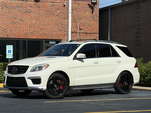 White 2012 Mercedes-Benz M-Class 4MATIC