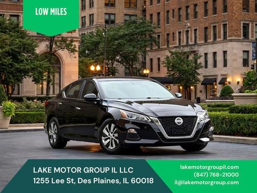Super Black 2020 Nissan Altima S FWD